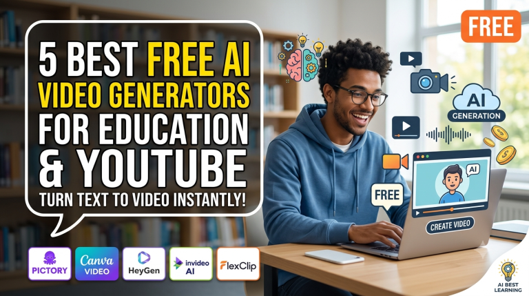 best free AI video generators for education and YouTube