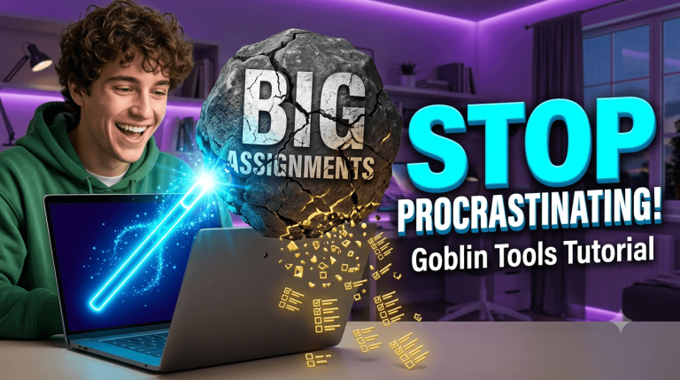 How to use Goblin Tools Magic ToDo for students
