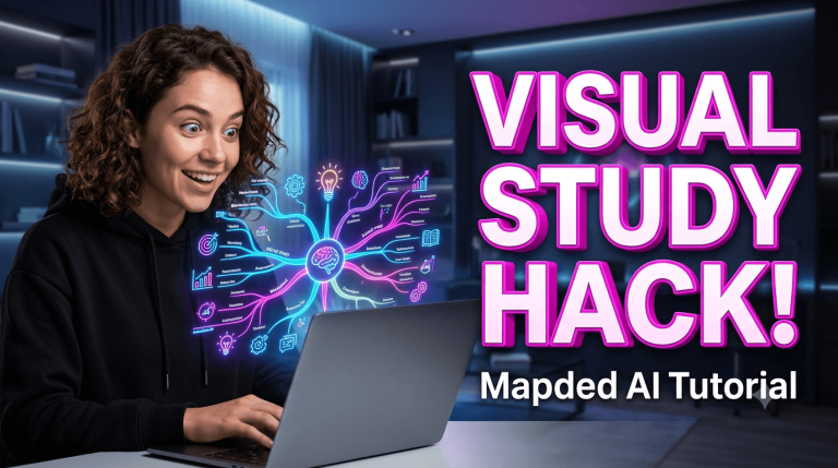 How to use Mapded AI for study mind maps