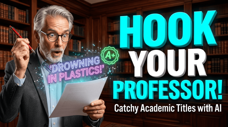 How to use AI to write catchy academic titles
