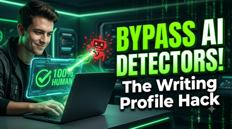 How to bypass AI detectors using custom writing profiles