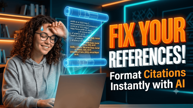 How to use AI to format academic citations