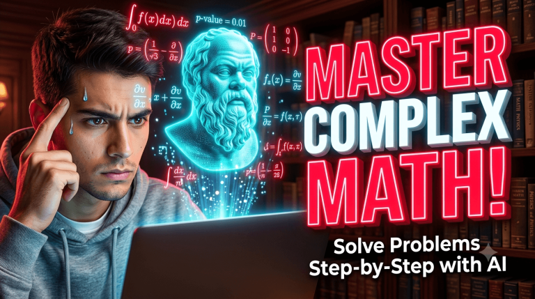 How to use AI to solve math problems step-by-step